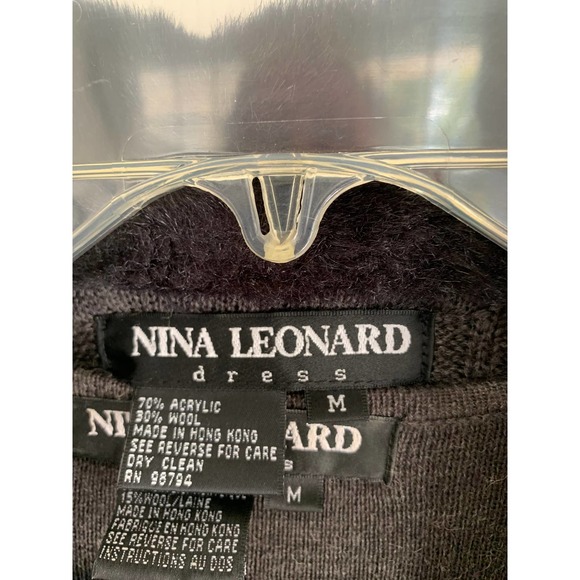 Vintage Wool blend Dress and Sweater - Picture 4 of 4